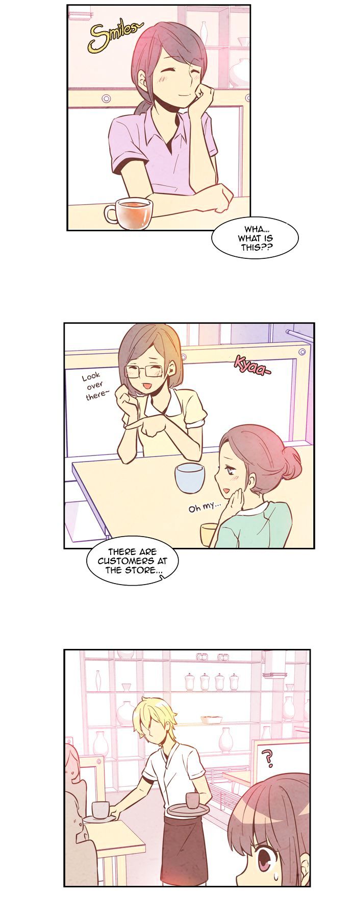 Evergreen Tea Shop Chapter 9 page 15 - Chapter 9 : You are Shining