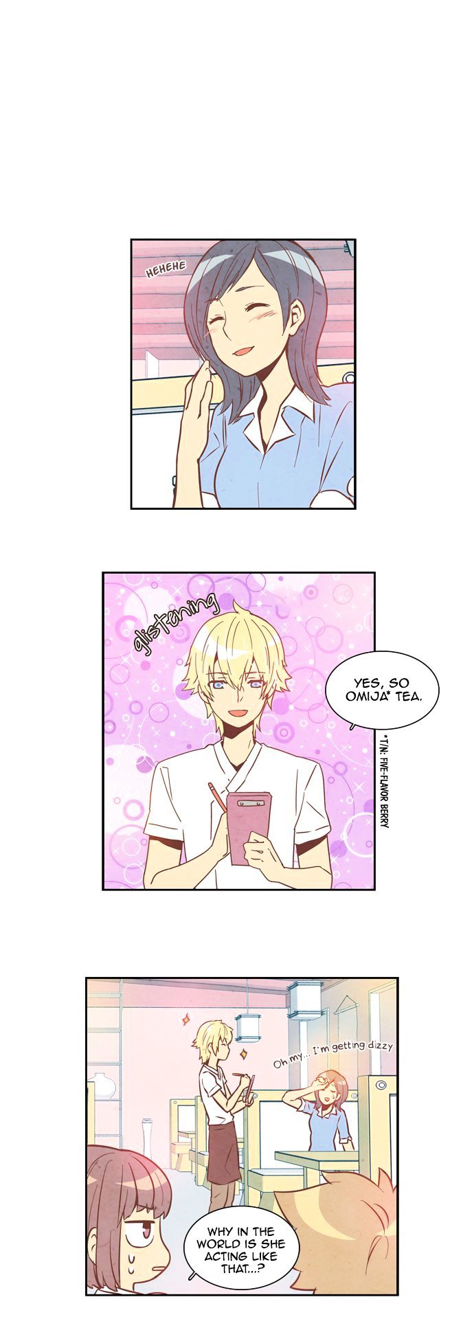 Evergreen Tea Shop Chapter 9 page 19 - Chapter 9 : You are Shining