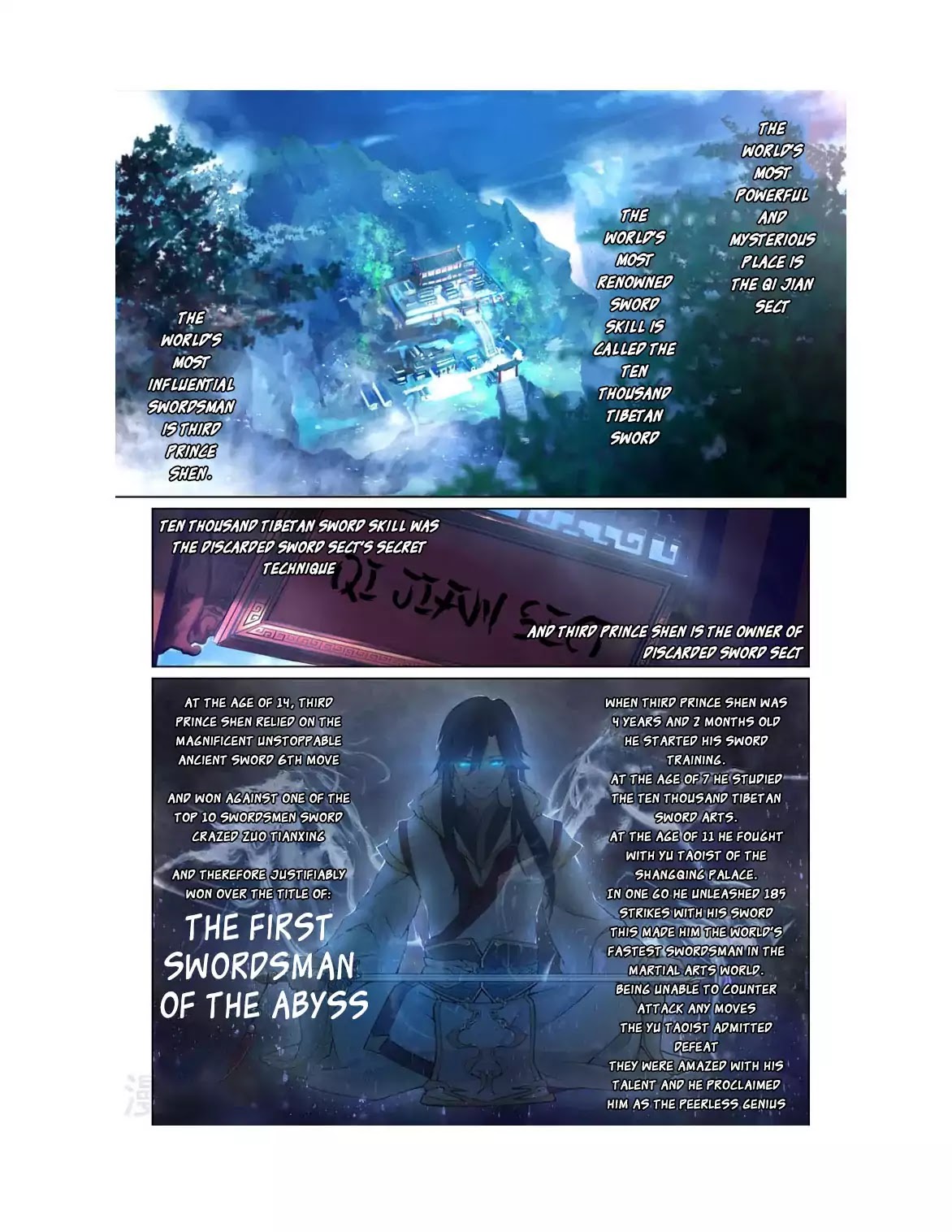 Everlasting God of Sword Chapter 1 page 2 - Chapter 1