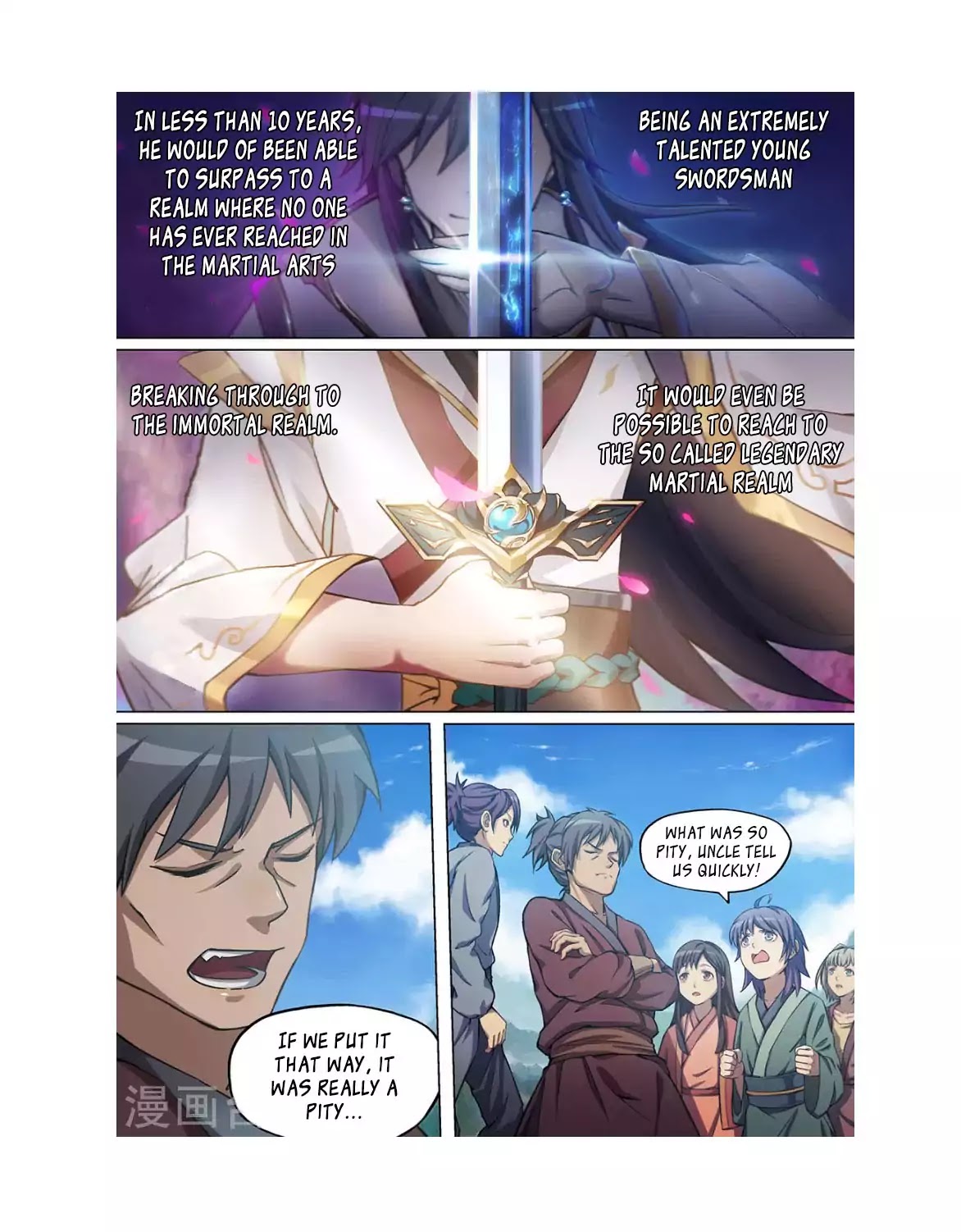 Everlasting God of Sword Chapter 1 page 3 - Chapter 1