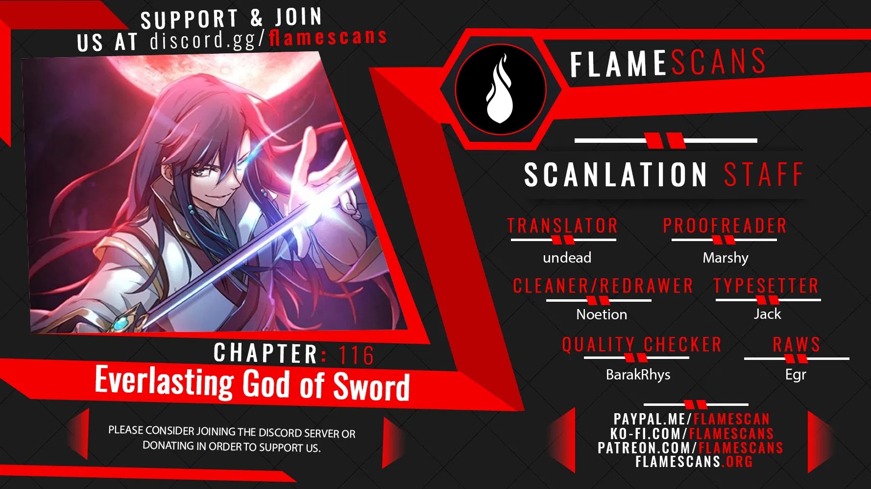 Everlasting God of Sword Chapter 116 page 1 - Chapter 116