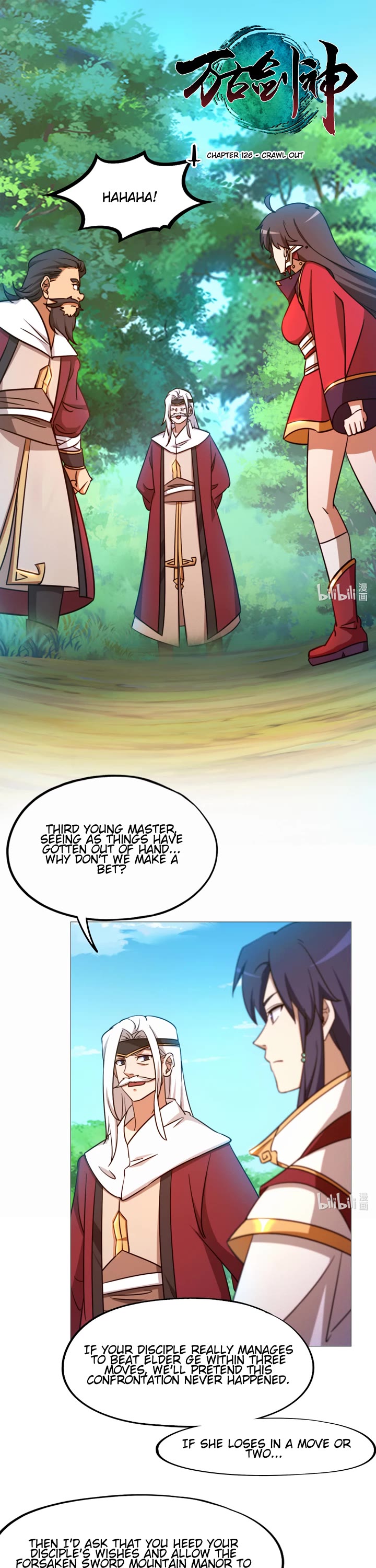 Everlasting God of Sword Chapter 136 page 1 - Chapter 136: Crawl Out