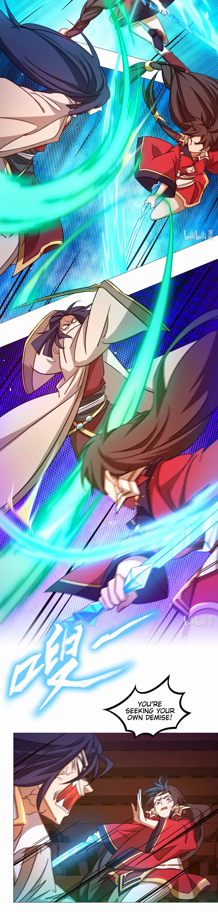 Everlasting God of Sword Chapter 145 page 12 - Chapter 145: Three Turquoise Blasts