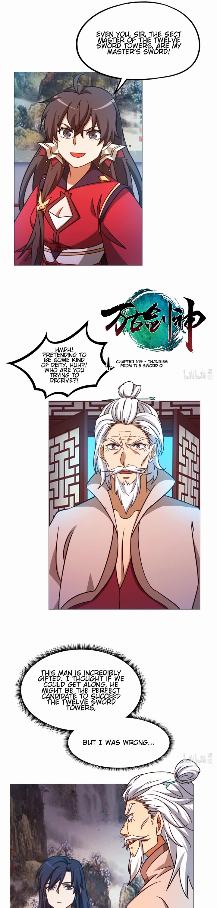 Everlasting God of Sword Chapter 149 page 1 - Chapter 149: Injuries from the Sword Qi