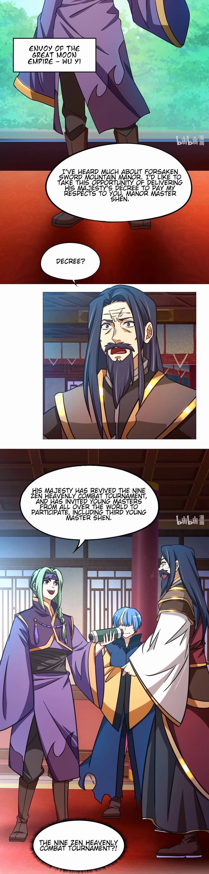 Everlasting God of Sword Chapter 159 page 3 - Chapter 159: Envoy from the Imperial Court