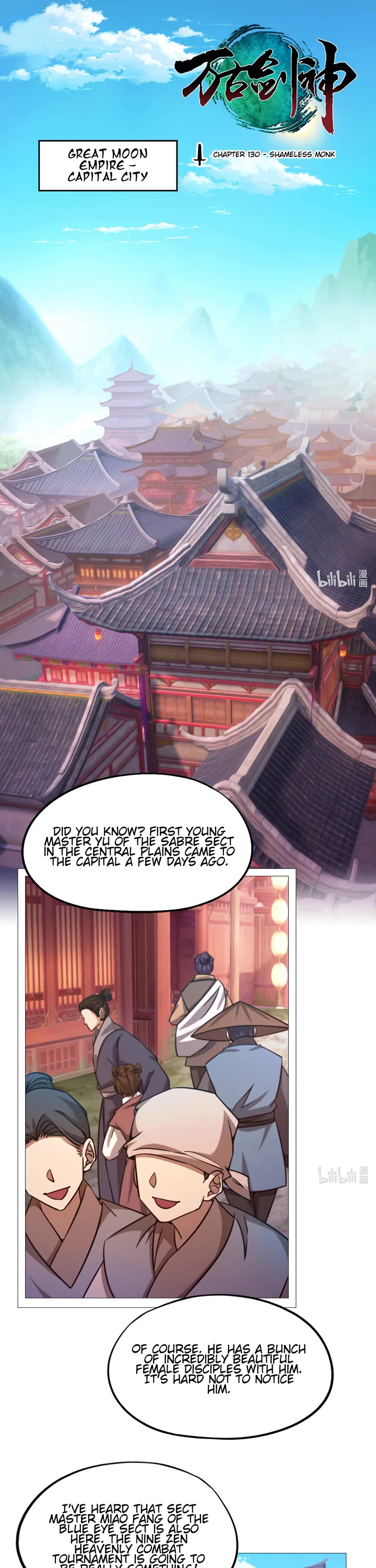 Everlasting God of Sword Chapter 160 page 1 - Chapter 160: Monk