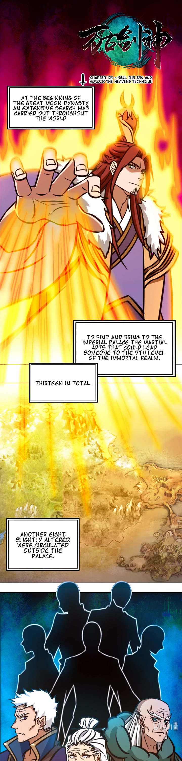 Everlasting God of Sword Chapter 175 page 1 - Chapter 175: Seal the Zen and Honour the Heavens Technique