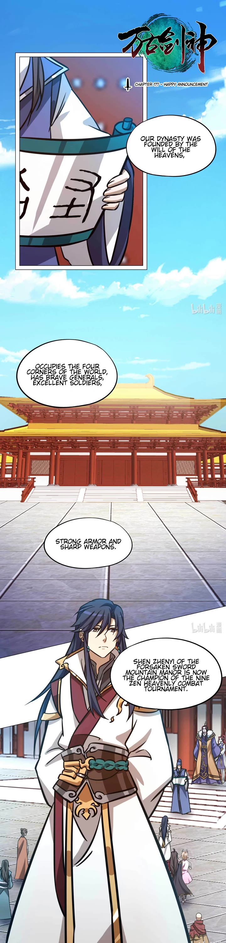 Everlasting God of Sword Chapter 177 page 1 - Chapter 177: Happy Announcement
