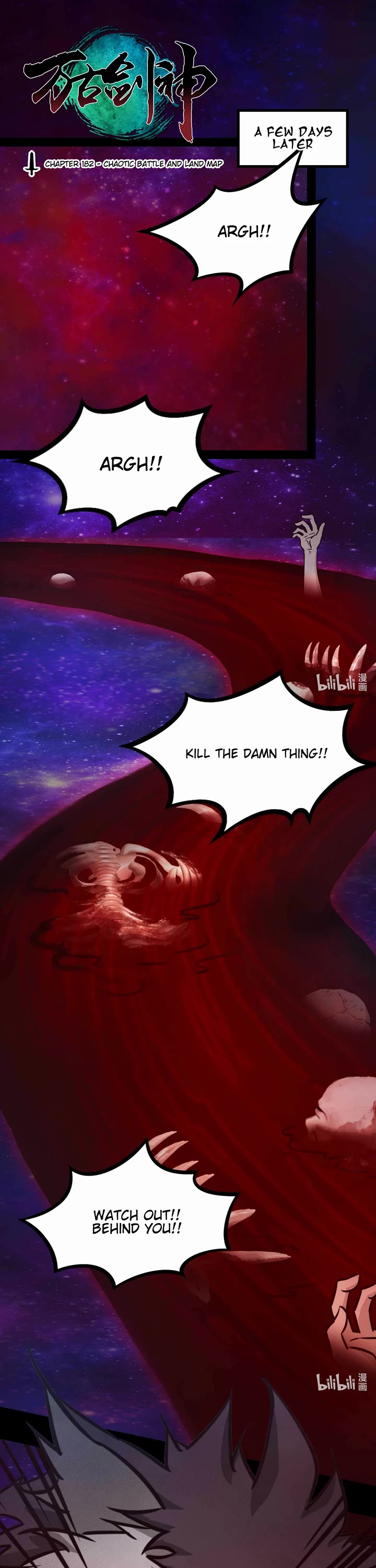 Everlasting God of Sword Chapter 182 page 1 - Chapter 182: Chaotic Battle and Land Map