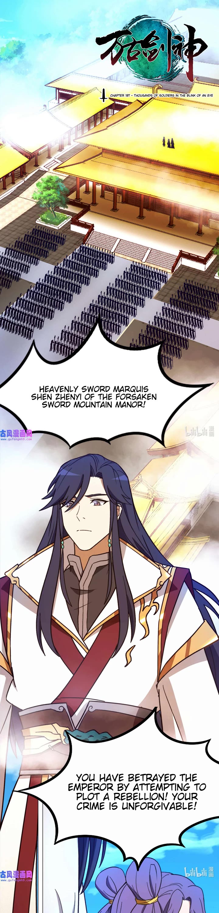 Everlasting God of Sword Chapter 197 page 1 - Chapter 197: Thousands of Soldiers in the Blink of An Eye