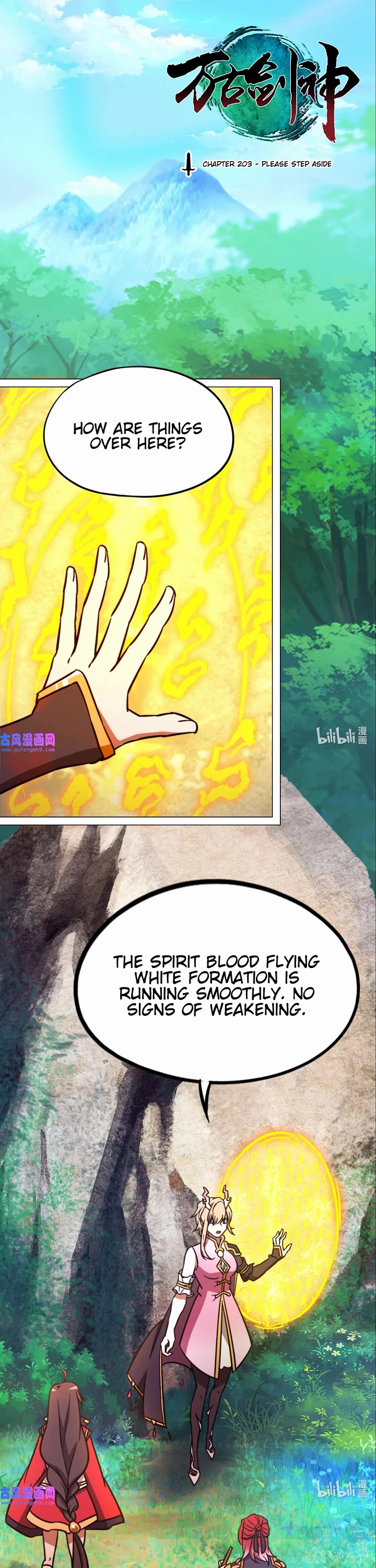 Everlasting God of Sword Chapter 203 page 1 - Chapter 203: Please Step Aside