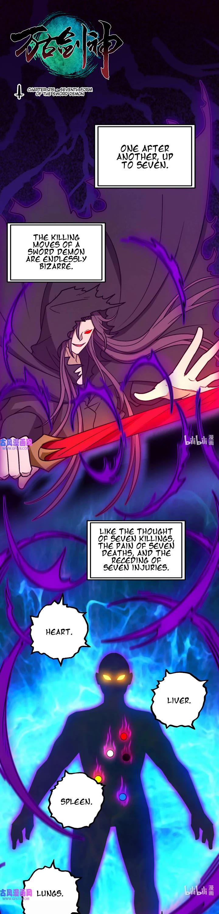 Everlasting God of Sword Chapter 215 page 1 - Chapter 215: Seventh Form of the Sword Demon