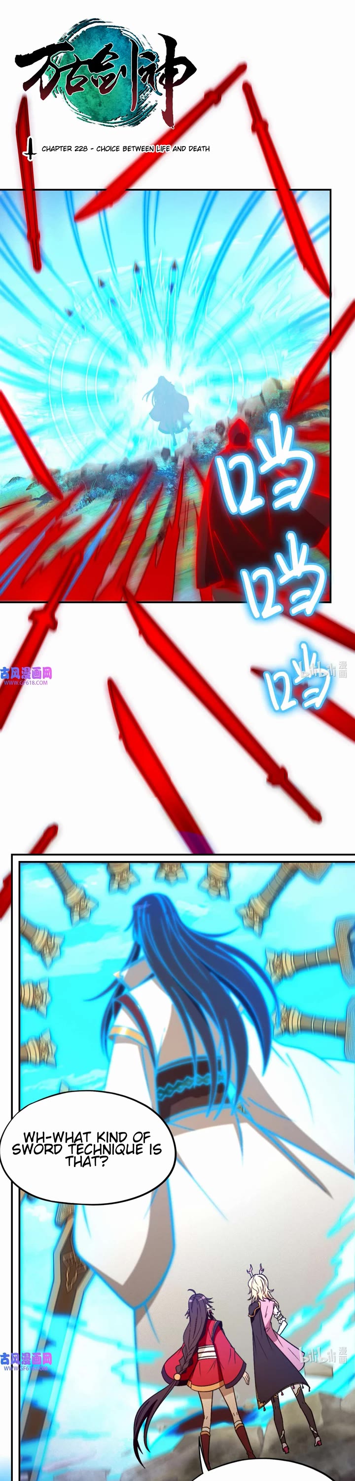 Everlasting God of Sword Chapter 228 page 1 - Chapter 228: Choice Between Life and Death