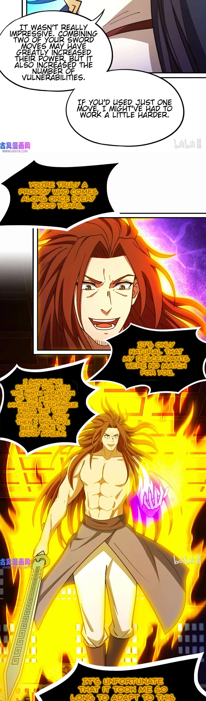 Everlasting God of Sword Chapter 234 page 4 - Chapter 234: Sword Fall from the Nine Heavens