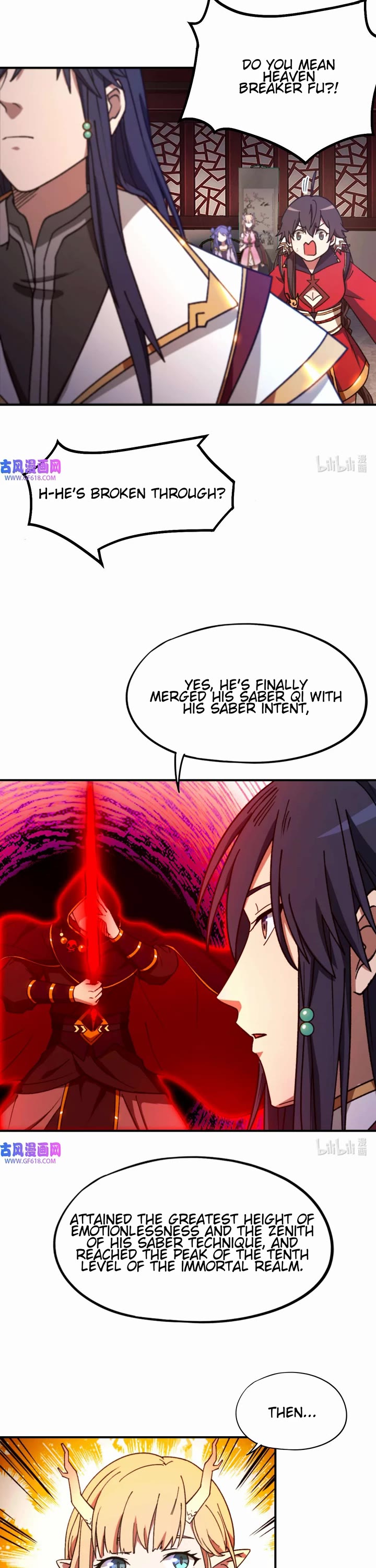 Everlasting God of Sword Chapter 240 page 7 - Chapter 240: Break Through and Three Ways