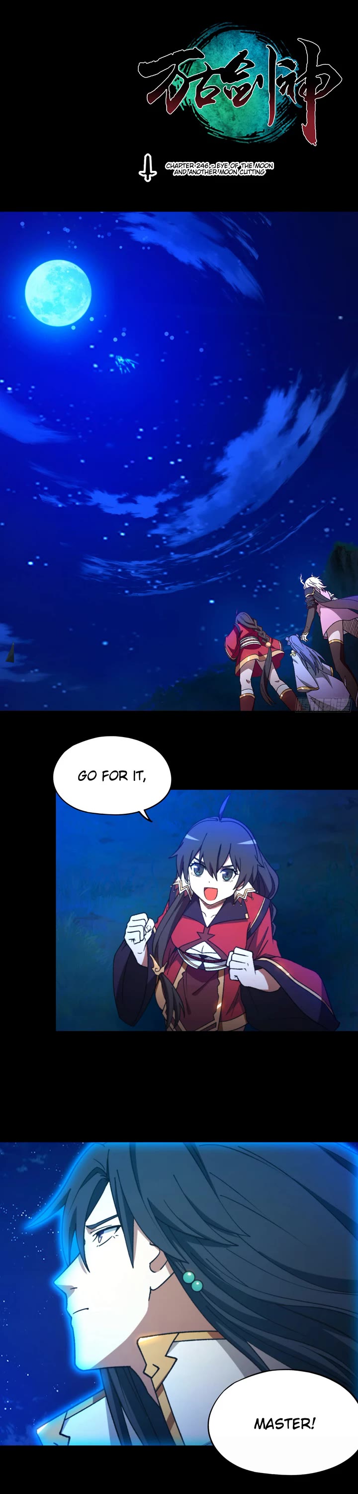 Everlasting God of Sword Chapter 246 page 1 - Chapter 246: Eye of the Moon and Another Moon Cutting