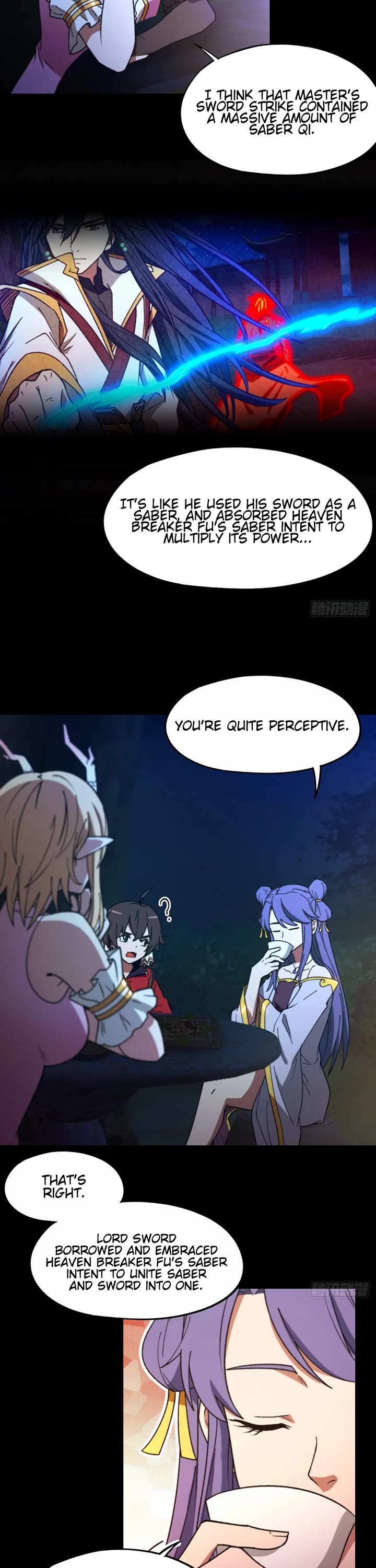 Everlasting God of Sword Chapter 247 page 3 - Chapter 247: Thirteen Saber Intents [Season 2 END]