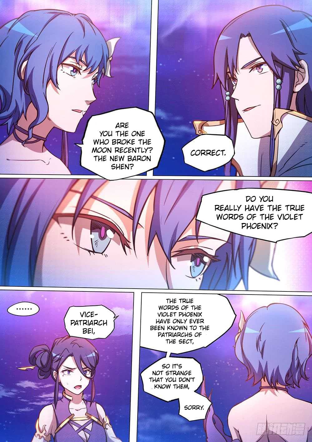 Everlasting God of Sword Chapter 52 page 9 - Chapter 52: The True Words Of The Violet Phoenix