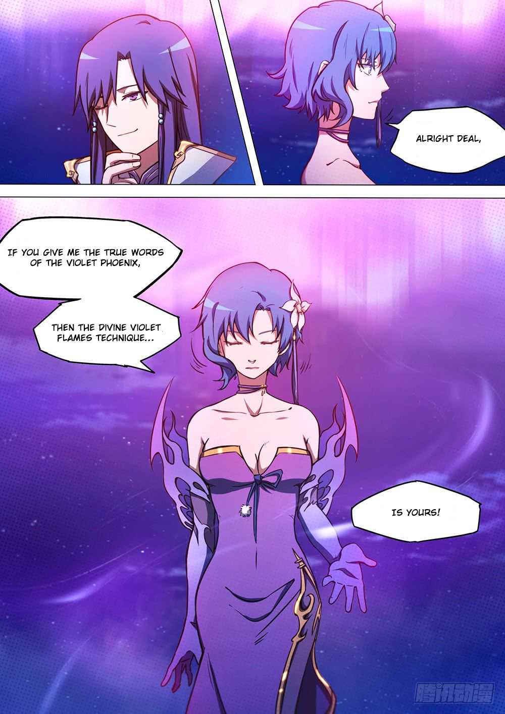 Everlasting God of Sword Chapter 53 page 5 - Chapter 53: The Flame Of The Violet Emperor