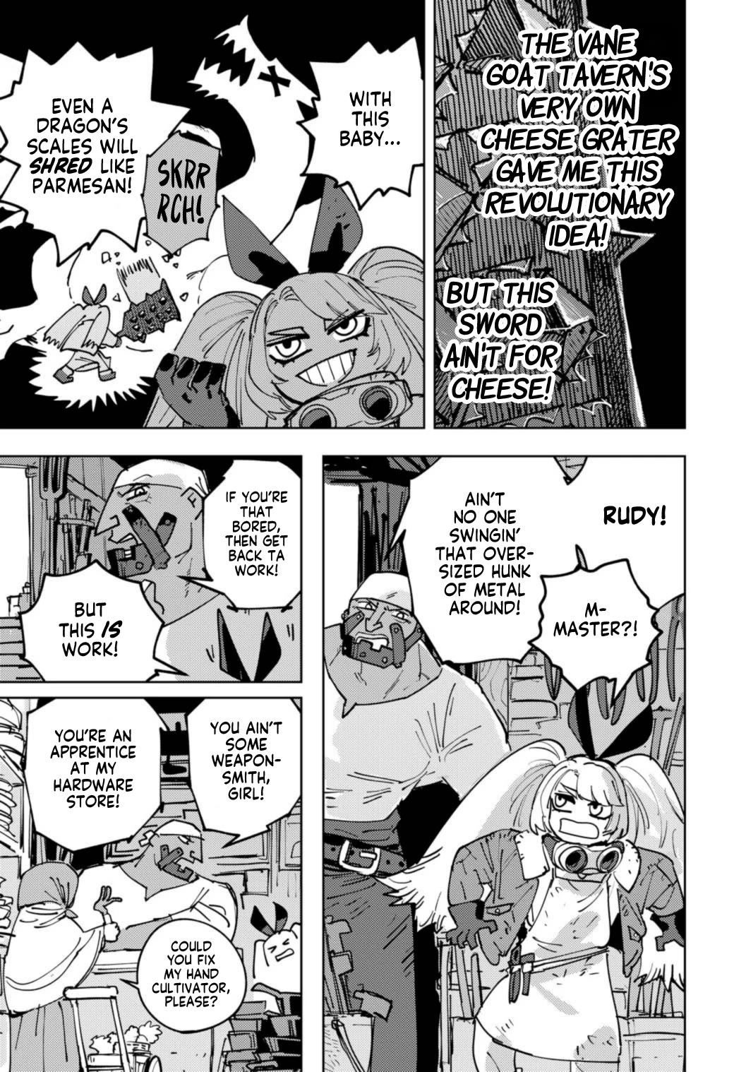 Every Adventure Needs Weapons! ~The Meticulous Rudy's Blacksmith Life~ Chapter 1 page 4 - Chapter 1