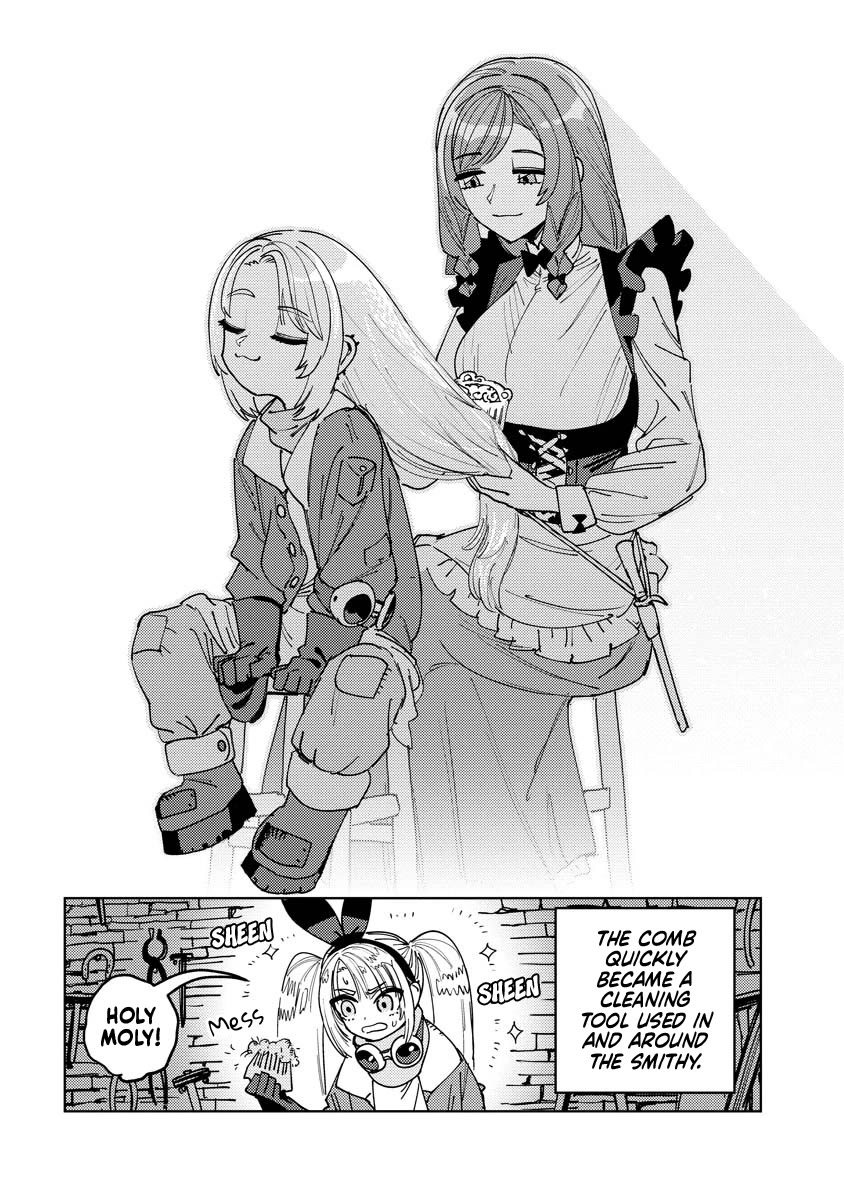 Every Adventure Needs Weapons! ~The Meticulous Rudy's Blacksmith Life~ Chapter 11.5 page 2 - Chapter 11.5: Every Hairdo Needs Grooming!