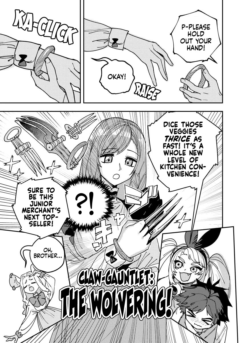 Every Adventure Needs Weapons! ~The Meticulous Rudy's Blacksmith Life~ Chapter 12 page 19 - Chapter 12: Commission for Elio, Traveling Merchant's Son