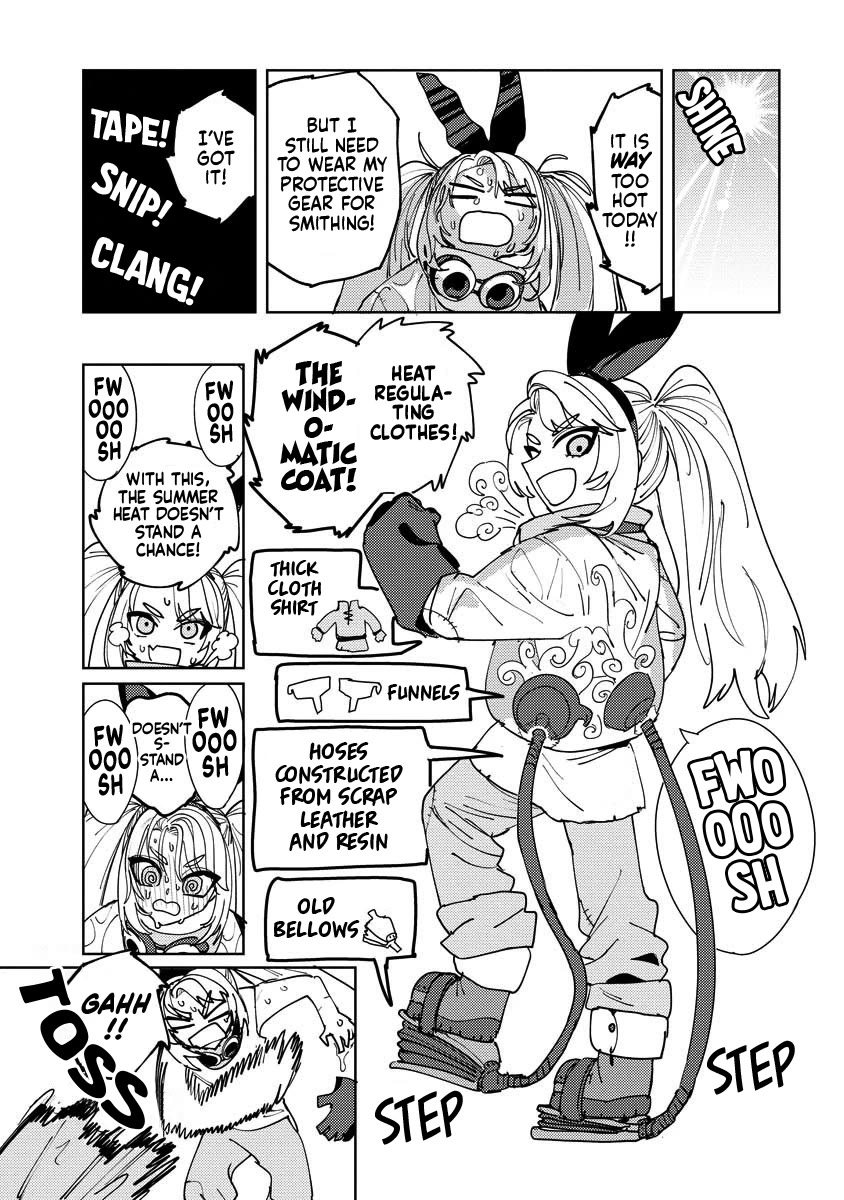 Every Adventure Needs Weapons! ~The Meticulous Rudy's Blacksmith Life~ Chapter 15.5 page 1 - Chapter 15.5: Every Summer Needs a Breeze!