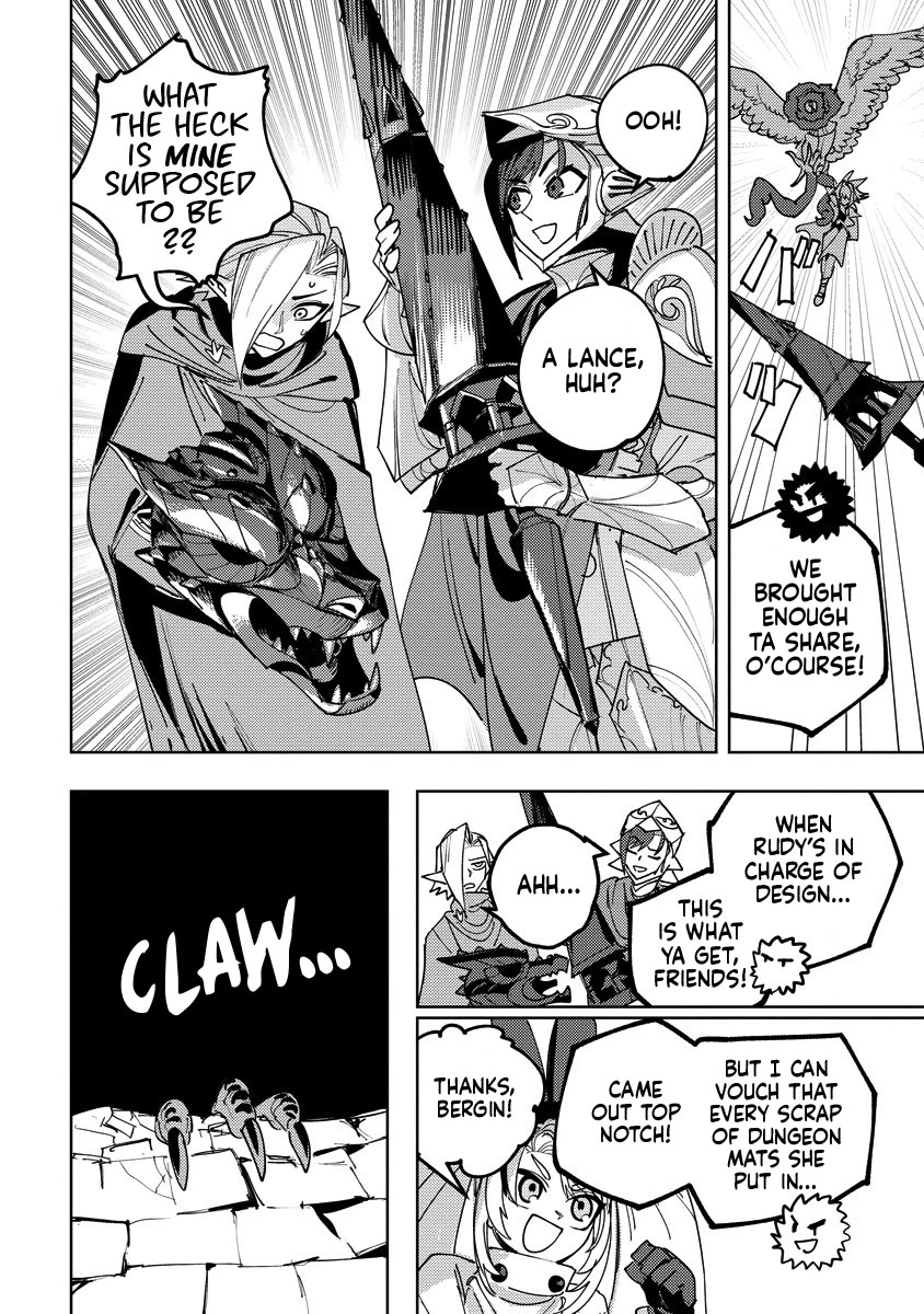 Every Adventure Needs Weapons! ~The Meticulous Rudy's Blacksmith Life~ Chapter 16 page 14 - Chapter 16: Weapon Crafting in the Dungeon