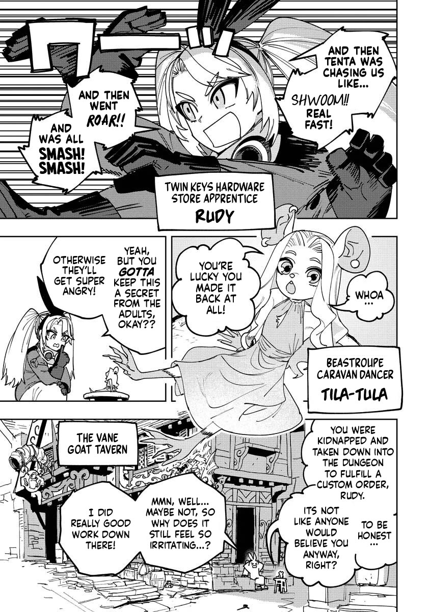 Every Adventure Needs Weapons! ~The Meticulous Rudy's Blacksmith Life~ Chapter 18 page 1 - Chapter 18: Commission for Sorophia the Adventurer