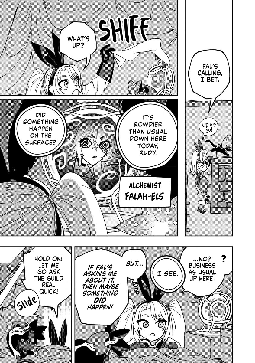 Every Adventure Needs Weapons! ~The Meticulous Rudy's Blacksmith Life~ Chapter 22 page 9 - Chapter 22: Investigating the Dungeon Shift