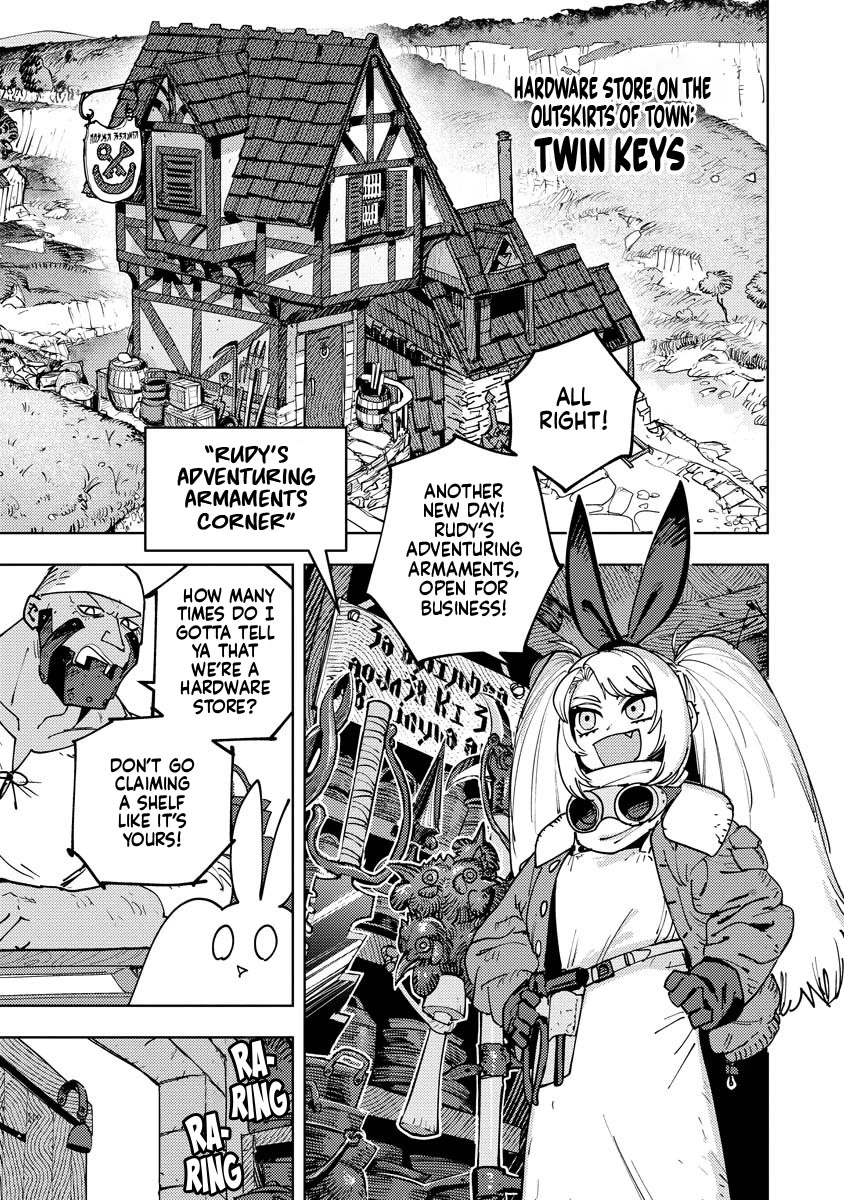 Every Adventure Needs Weapons! ~The Meticulous Rudy's Blacksmith Life~ Chapter 4 page 1 - Chapter 4