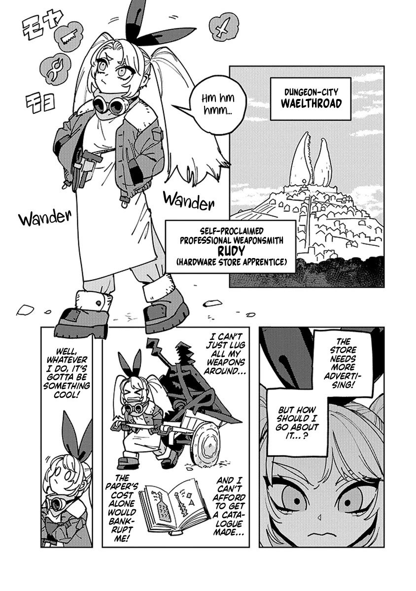 Every Adventure Needs Weapons! ~The Meticulous Rudy's Blacksmith Life~ Chapter 5.5 page 1 - Chapter 5.5