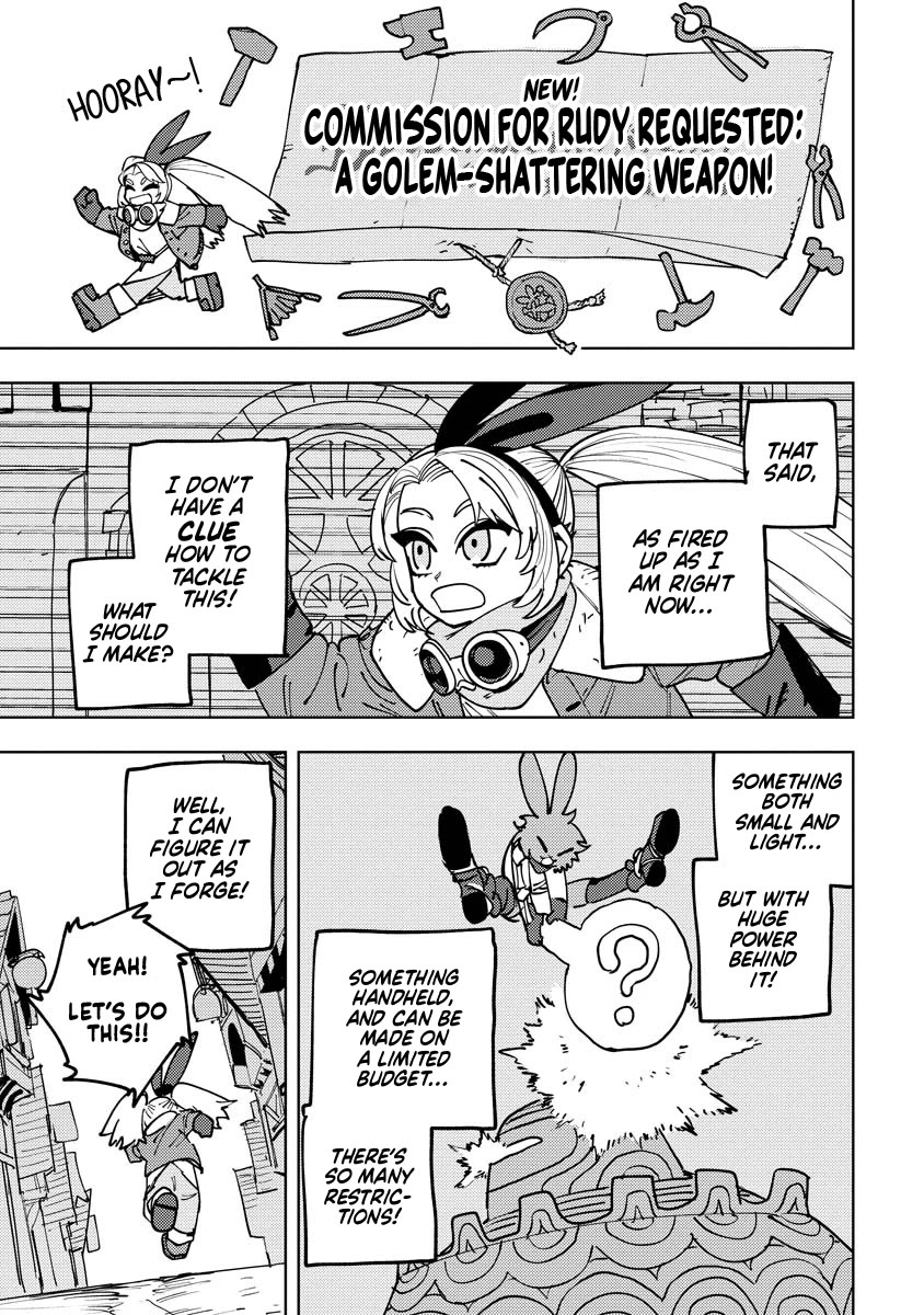 Every Adventure Needs Weapons! ~The Meticulous Rudy's Blacksmith Life~ Chapter 5 page 17 - Chapter 5