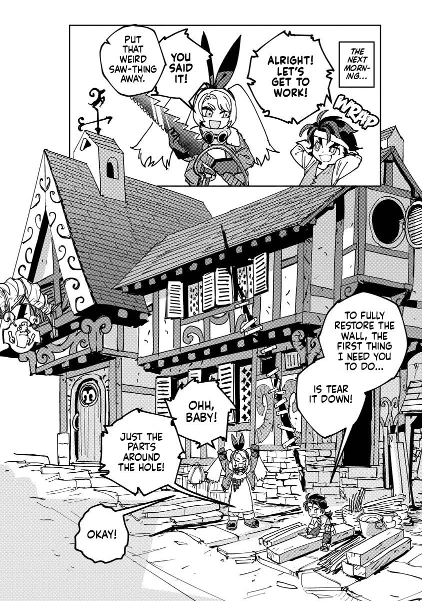 Every Adventure Needs Weapons! ~The Meticulous Rudy's Blacksmith Life~ Chapter 6.1 page 7 - Chapter 6.1: The Vane Goat Hires Berson the Carpenter (Part 1)
