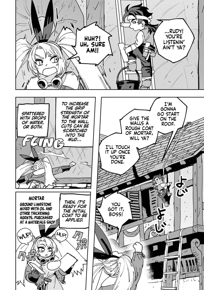 Every Adventure Needs Weapons! ~The Meticulous Rudy's Blacksmith Life~ Chapter 6.2 page 2 - Chapter 6.2: The Vane Goat Hires Berson the Dungeon Carpenter (Part 2)