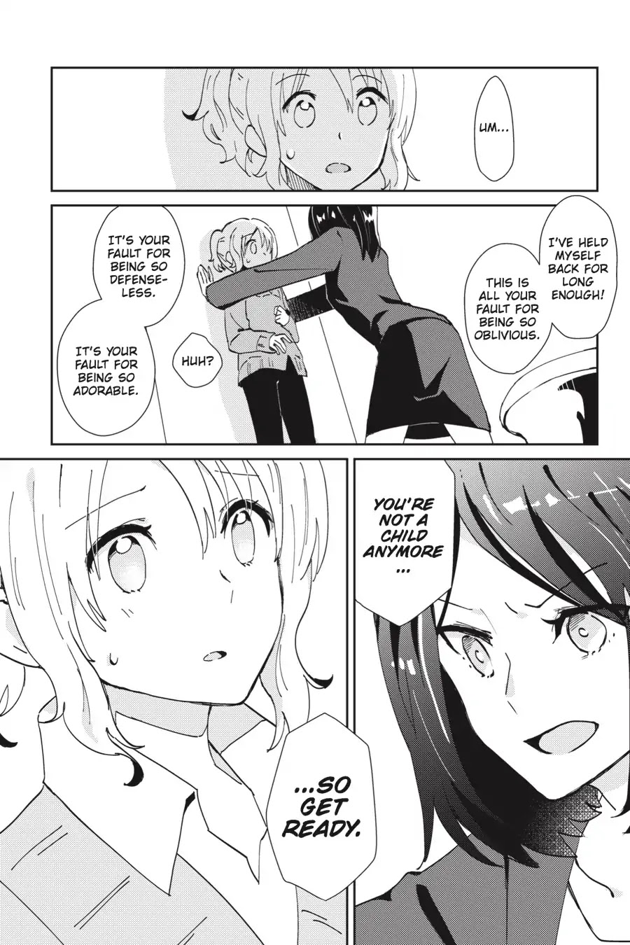 Every Time We Meet Eye to Eye, I Fall in Love with Her Chapter 1.0-13 page 18 - Vol.1 Chapter: Mizuasou - Oblivious You