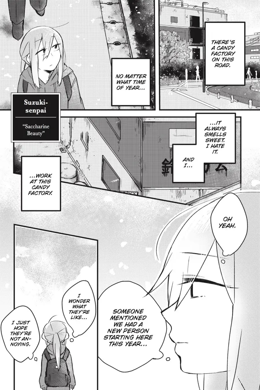 Every Time We Meet Eye to Eye, I Fall in Love with Her Chapter 1.0-15 page 1 - Vol.1 Chapter: Suzuki-senpai - Saccharine Beauty