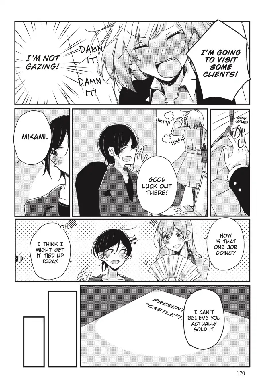 Every Time We Meet Eye to Eye, I Fall in Love with Her Chapter 1.0-16 page 6 - Vol.1 Chapter: Kurukuru-hime - I Want to Make My Work Senpai Moan!