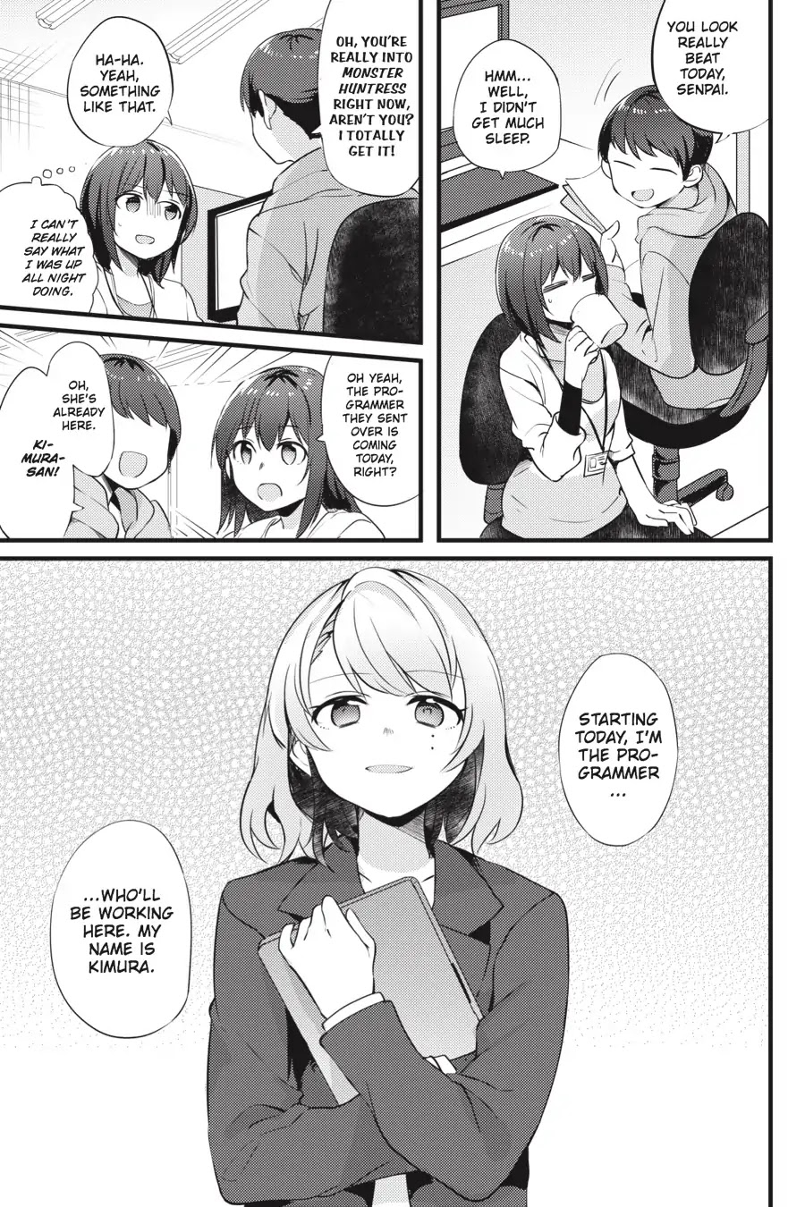 Every Time We Meet Eye to Eye, I Fall in Love with Her Chapter 1.0-5 page 3 - Vol.1 Chapter: Mikan Uji - The Women at a Certain Company