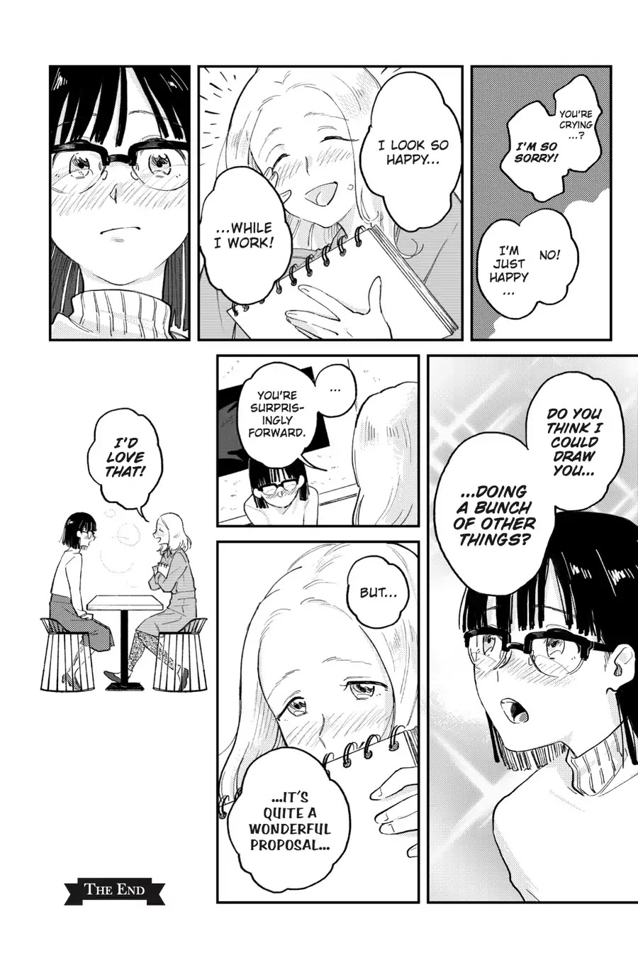 Every Time We Meet Eye to Eye, I Fall in Love with Her Chapter 1.0-9 page 10 - Vol.1 Chapter: Tamotsu Kuwabara - Waiting at Blue Bells