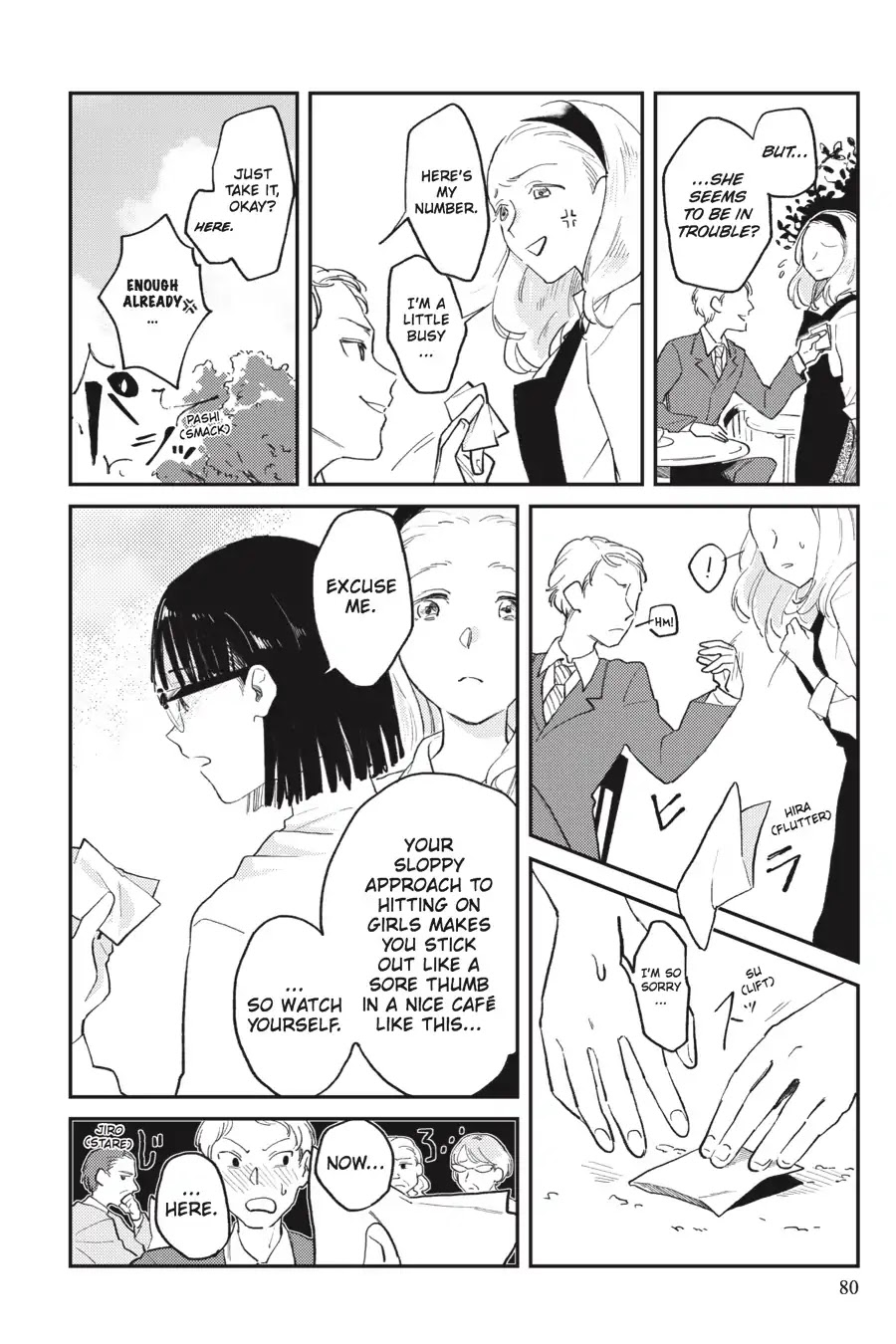 Every Time We Meet Eye to Eye, I Fall in Love with Her Chapter 1.0-9 page 4 - Vol.1 Chapter: Tamotsu Kuwabara - Waiting at Blue Bells