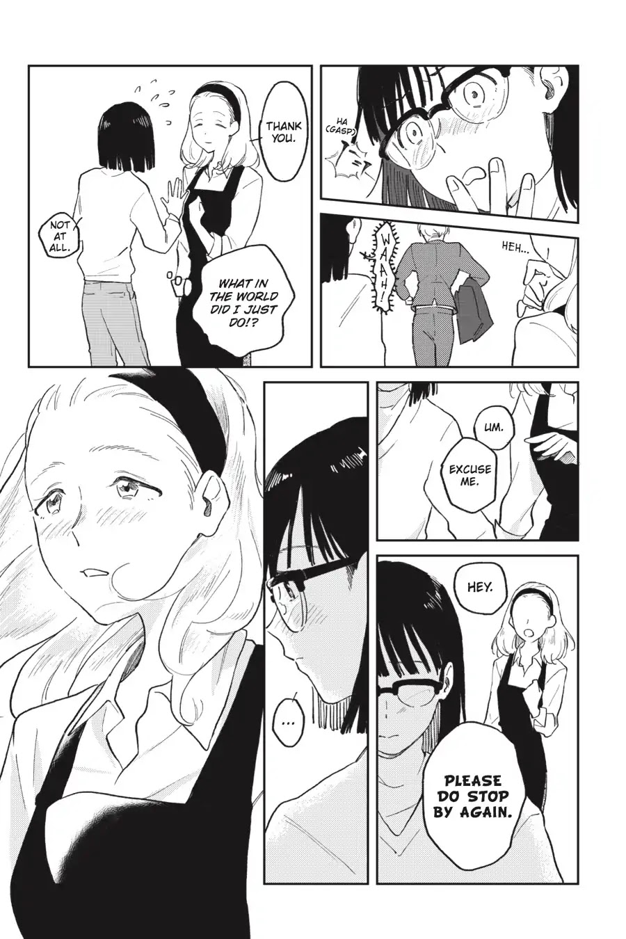 Every Time We Meet Eye to Eye, I Fall in Love with Her Chapter 1.0-9 page 5 - Vol.1 Chapter: Tamotsu Kuwabara - Waiting at Blue Bells