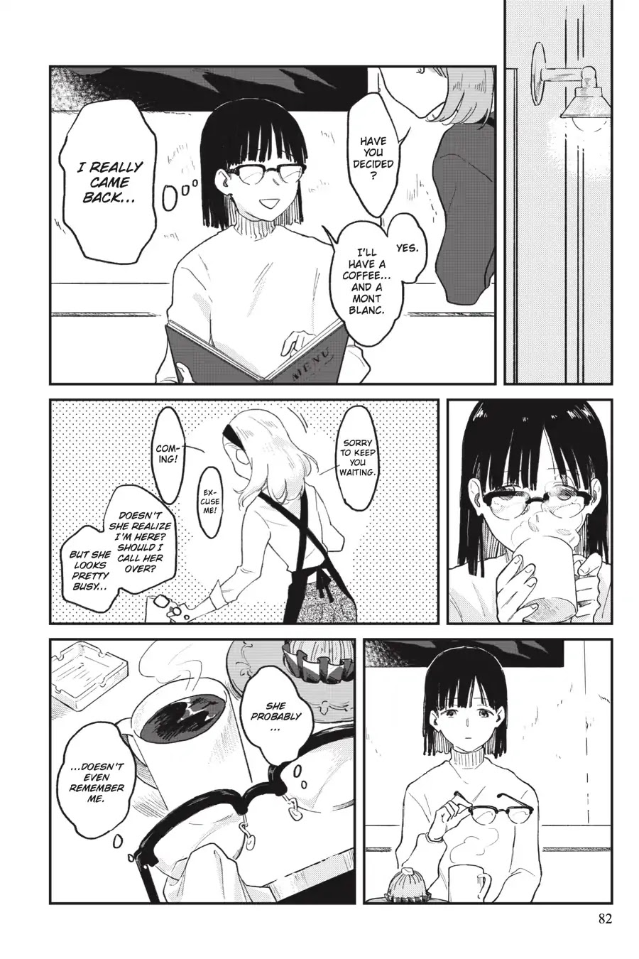 Every Time We Meet Eye to Eye, I Fall in Love with Her Chapter 1.0-9 page 6 - Vol.1 Chapter: Tamotsu Kuwabara - Waiting at Blue Bells