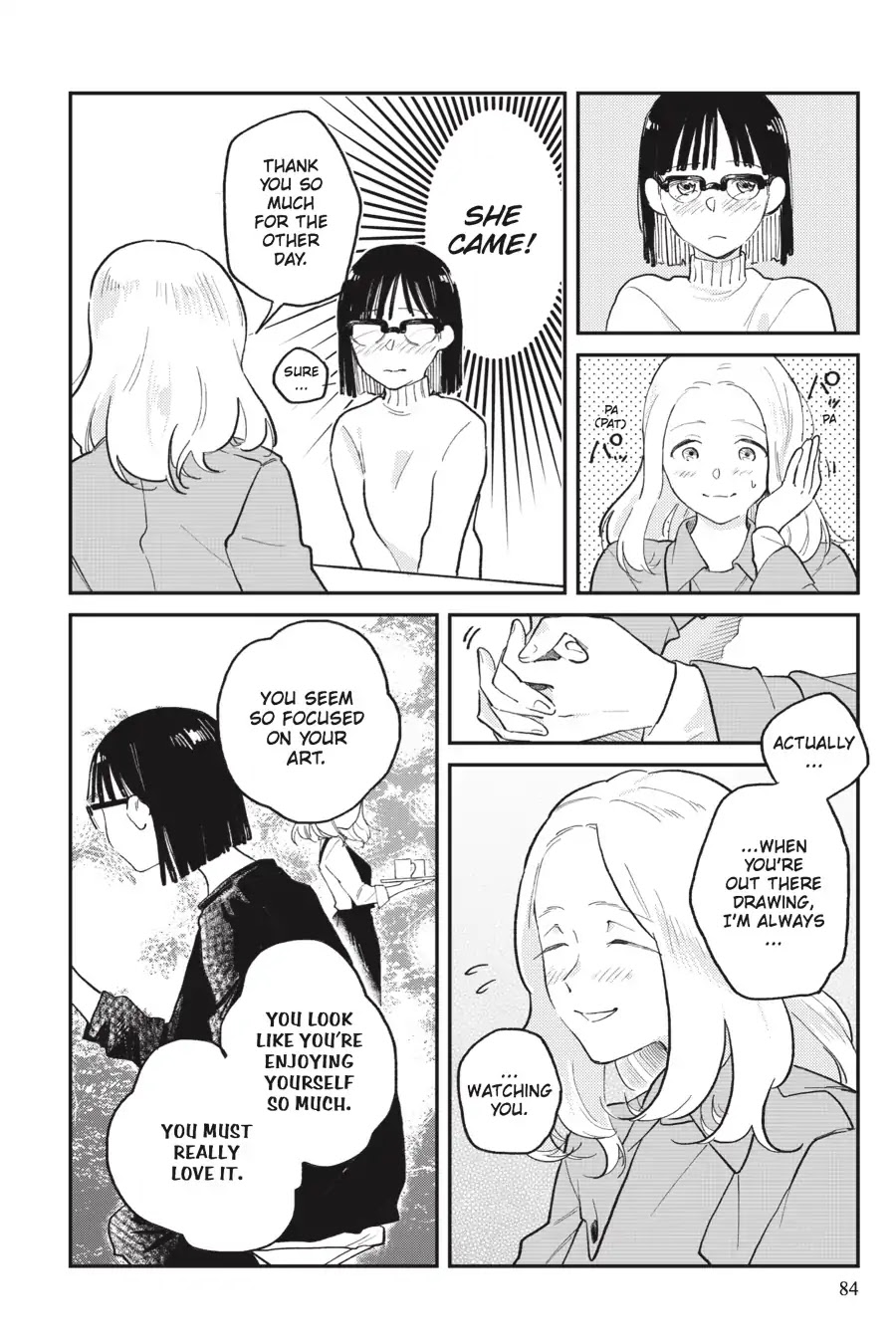 Every Time We Meet Eye to Eye, I Fall in Love with Her Chapter 1.0-9 page 8 - Vol.1 Chapter: Tamotsu Kuwabara - Waiting at Blue Bells