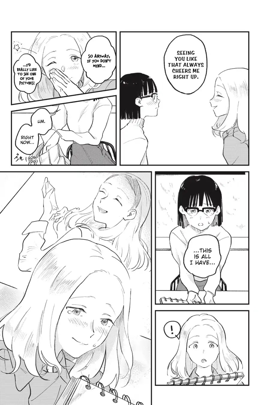 Every Time We Meet Eye to Eye, I Fall in Love with Her Chapter 1.0-9 page 9 - Vol.1 Chapter: Tamotsu Kuwabara - Waiting at Blue Bells