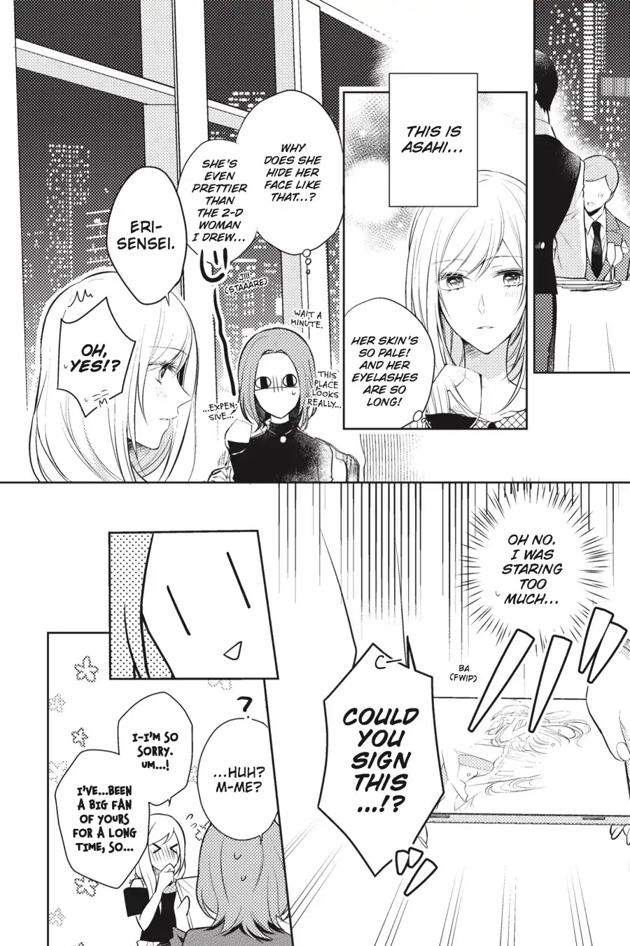 Every Time We Meet Eye to Eye, I Fall in Love with Her Chapter 1.0 page 13 - Vol.1 Chapter 0: Vol.1 Chapter: Haru Harukawa - Masking Lady
