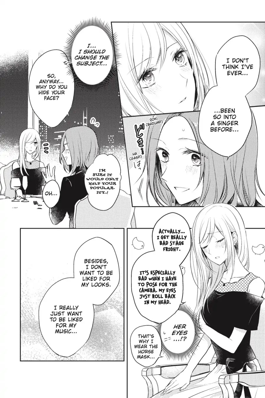 Every Time We Meet Eye to Eye, I Fall in Love with Her Chapter 1.0 page 15 - Vol.1 Chapter 0: Vol.1 Chapter: Haru Harukawa - Masking Lady