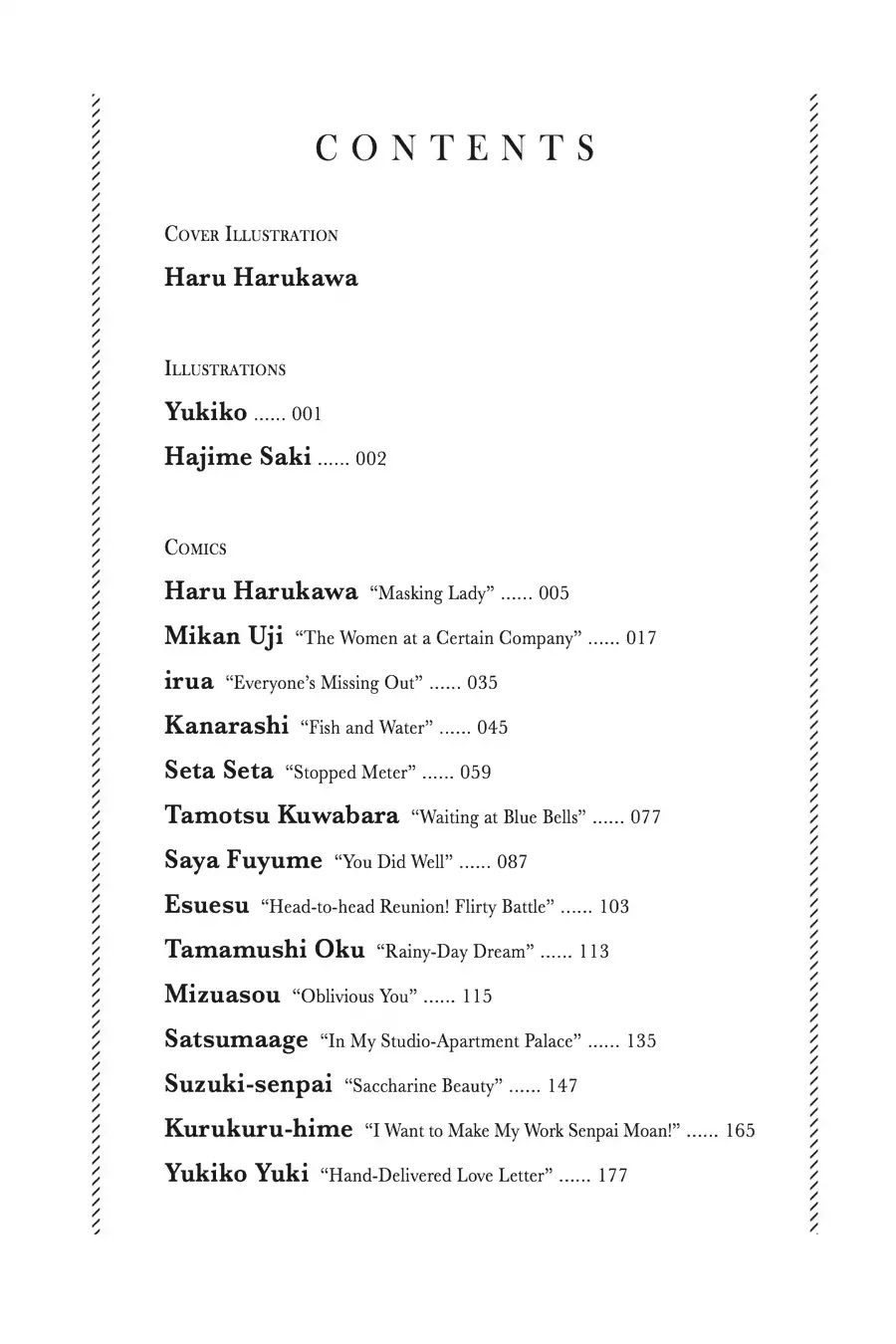 Every Time We Meet Eye to Eye, I Fall in Love with Her Chapter 1.0 page 5 - Vol.1 Chapter 0: Vol.1 Chapter: Haru Harukawa - Masking Lady
