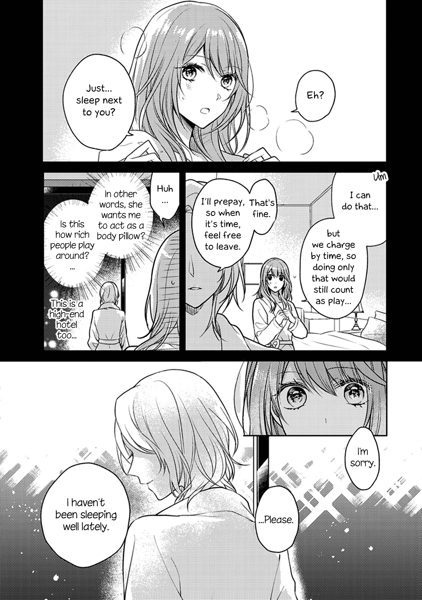 Every Time We Meet Eye to Eye, I Fall in Love with Her Chapter 2.5 page 11 - Vol.2 Chapter 5: When Your Night Ends
