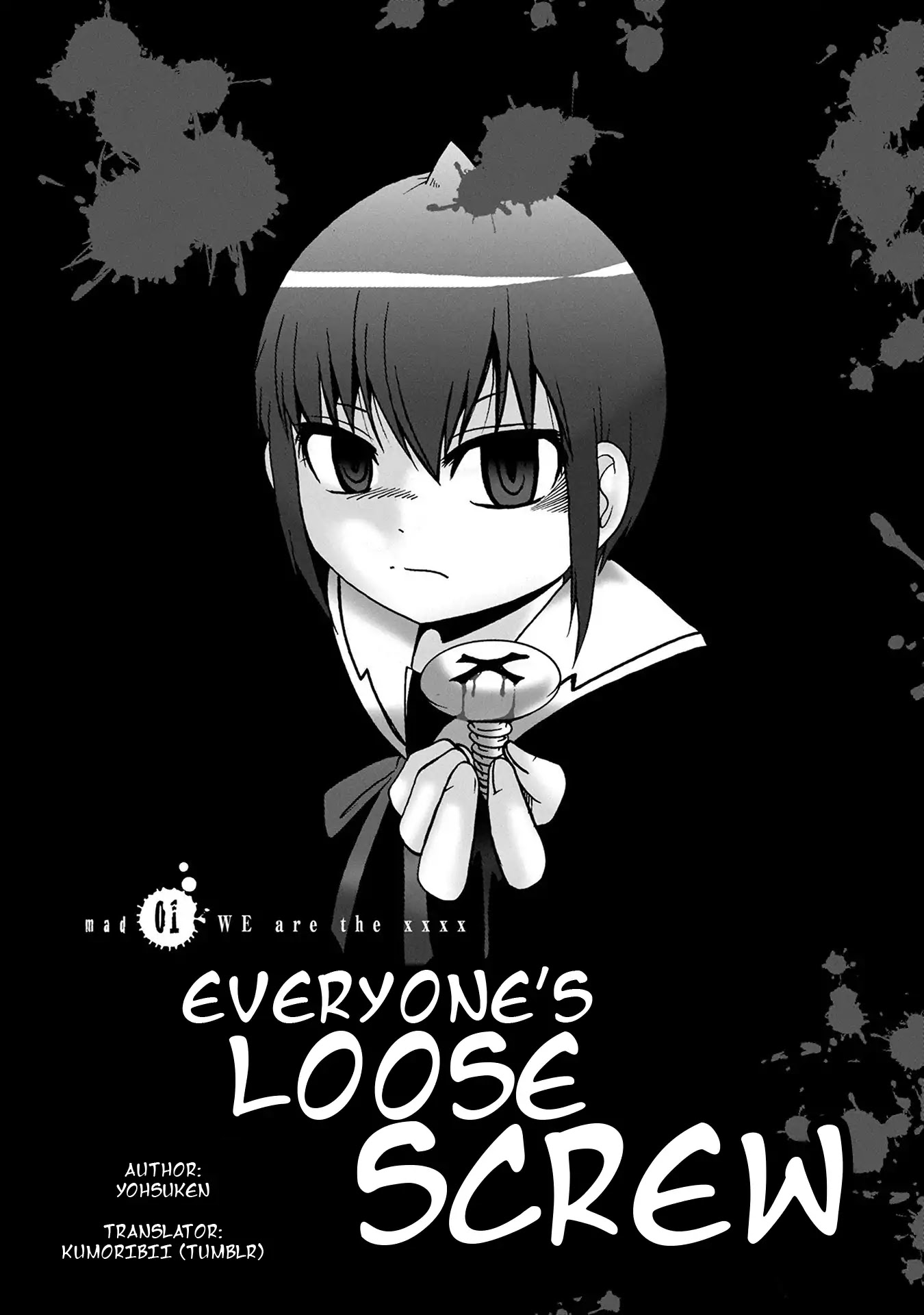 Everyone's Loose Screw Chapter 1 page 1 - Chapter 1: We are the xxxx